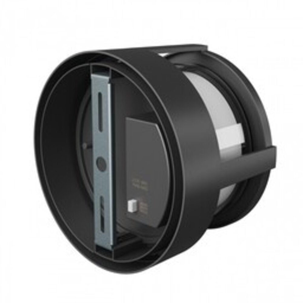 Spectrum LED Wandlamp Verto Round Cup – 10W – CCT 2700K/4000K/6000K – 230V – IP65 – 120 lm/W – Zwart – Opbouwmontage – 2 Jaar Garantie