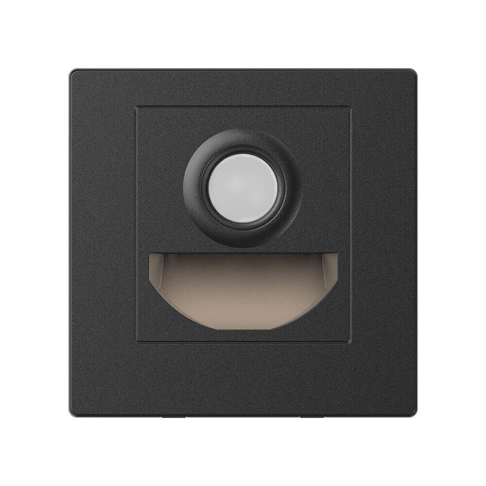 Braytron LED Gevel Verlichting - 1,5W - 3000K/4000K/6000K - Zwart - STEP | Bewegingsensor Braytron LED Gevel Verlichting - 1,5W - 3000K/4000K/6000K - Zwart - STEP | Bewegingsensor