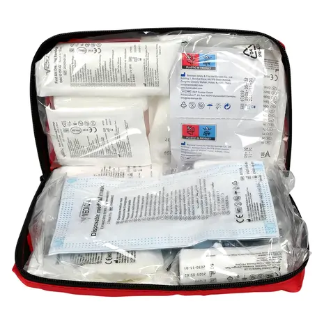 LCB LED E.H.B.O. set DIN13164:2022 Auto – Complete Verbandset | Verplicht in EU | Noodpakket LCB LED E.H.B.O. set DIN13164:2022 Auto – Complete Verbandset | Verplicht in EU | Noodpakket