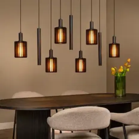 Lucide Hanglamp – 6xE27 – Rechthoek – Zwart – Aluminium – In Hoogte Verstelbaar 50–180 cm – Dimbaar – 2 Jaar Garantie Lucide Hanglamp – 6xE27 – Rechthoek – Zwart – Aluminium – In Hoogte Verstelbaar 50–180 cm – Dimbaar – 2 Jaar Garantie