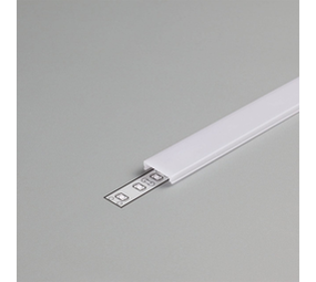 Topmet LED Strip U- Tegelprofiel - Uni Tile 12MM - Toebehoren | 2 Meter Afdekkap Difuser opaal PC cover | PMMA
