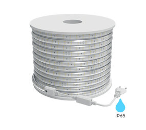 Braytron Bouwplaatsverlichting LED Lichtslang V4 - 100 meter 3000K Helder wit licht - Plug and Play Braytron Bouwplaatsverlichting LED Lichtslang V4 - 100 meter 3000K Helder wit licht - Plug and Play