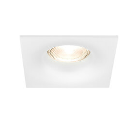 Braytron LED-inbouwspot wit vierkant - voor 1 GU10 LED-spot - excl. LED-spot