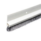 Ellen Dorpelprofiel PDS 3B Deco – Kunststof met velours borstel – 100 cm – Binnendeur tochtwering – Wit, Bruin, Zwart