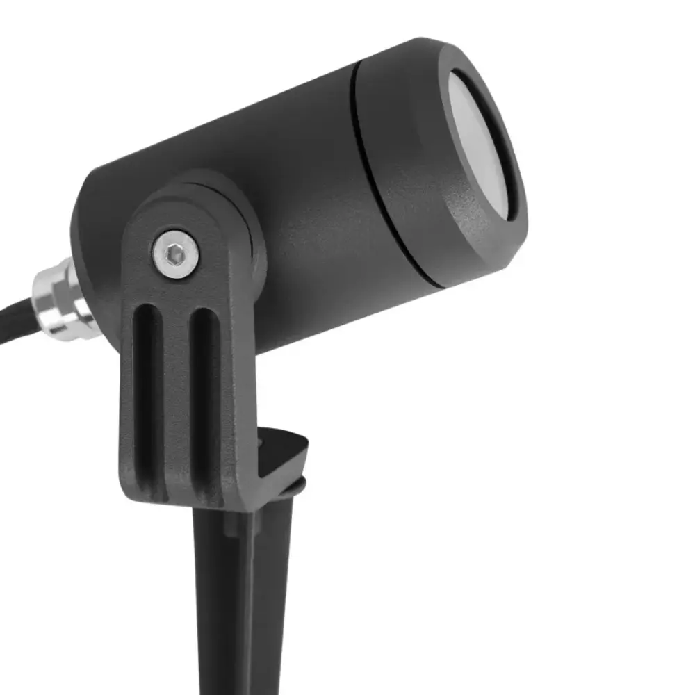 KS Verlichting LED Grondspot LED-Spike GU10 Zwart