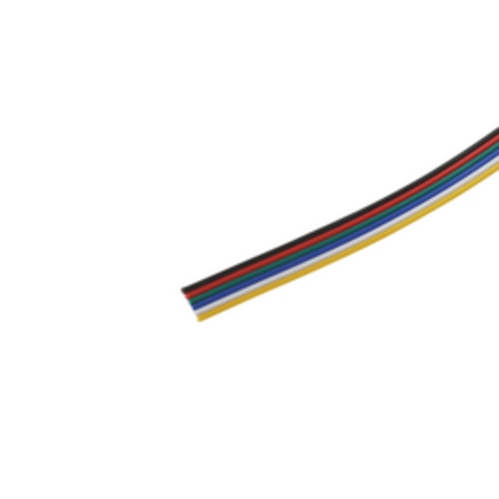 LCB LED Strip Aansluitsnoer - 6x0,205mm² - 50m LCB LED Strip Aansluitsnoer - 6x0,205mm² - 50m