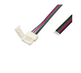LCB LED Strip RGBW IP20 - 4-PIN Klikconnector - 50cm Aansluitsnoer - Type A