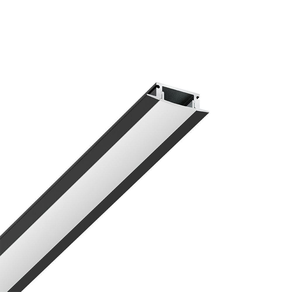 Braytron LED Strip Aluminium profiel - Inbouw - 2000*15*13,9mm - Zwart Braytron LED Strip Aluminium profiel - Inbouw - 2000*15*13,9mm - Zwart