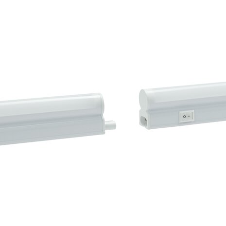 Spectrum T5 LED armatuur 120cm - 14W vervangt 140W - 3000K warm wit licht (830) - compleet met 1.5m aansluitsnoer en aan- uitknop