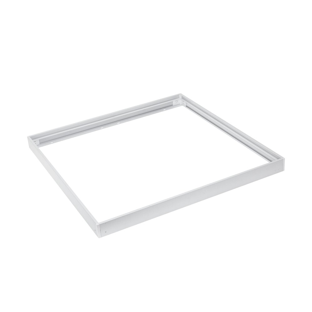 LCB LED Paneel Opbouw frame systeem - 60x60x6.8 cm - Wit aluminium | Geschikt voor Backlit en Sidelit panelen