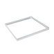 LCB LED Paneel Opbouw frame systeem - 60x60x6.8 cm - Wit aluminium | Geschikt voor Backlit en Sidelit panelen