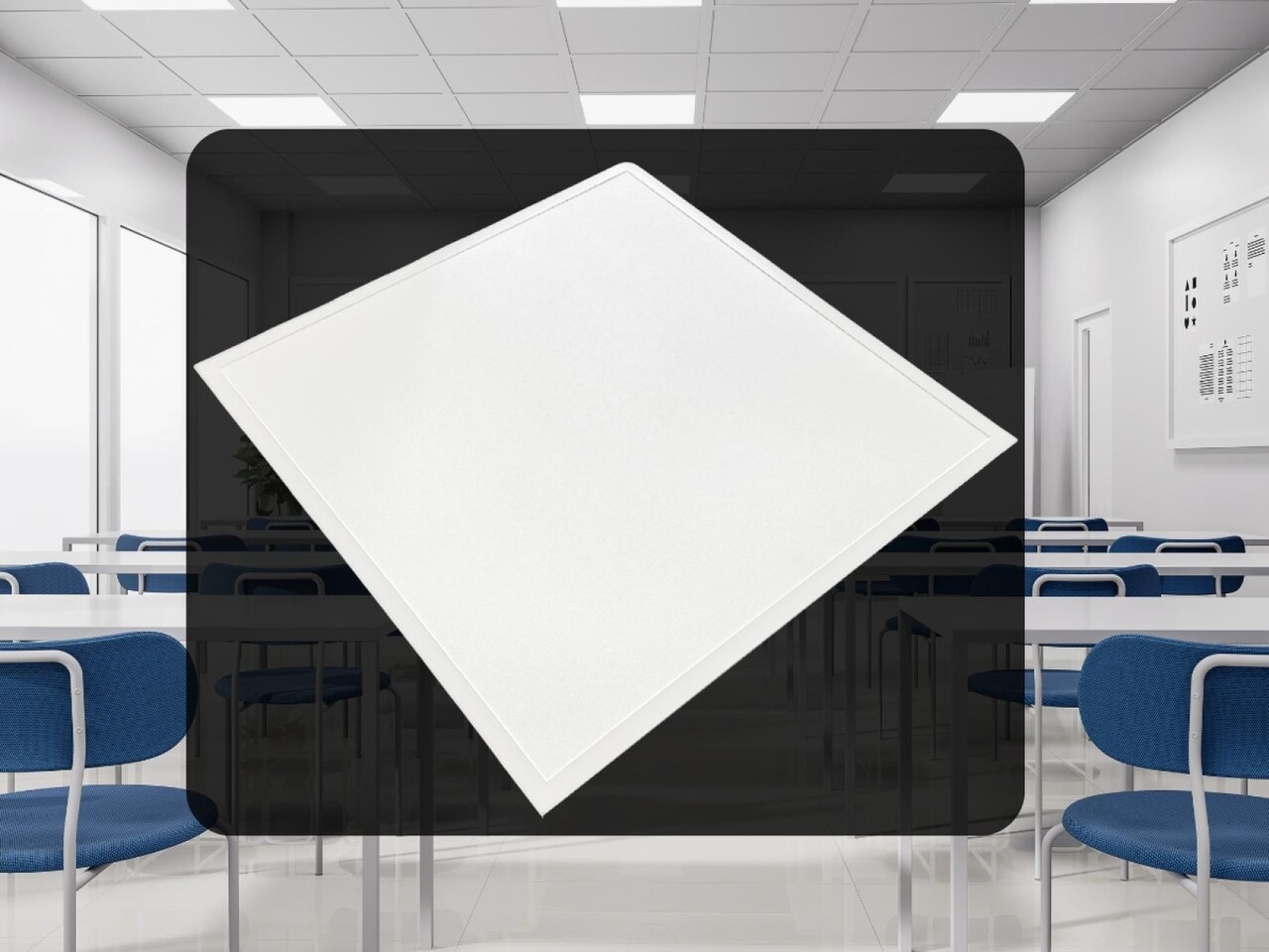 LCB LED Paneel 60x60cm – 28W – 4000K 840 – UGR19 – Philips Driver LCB LED Paneel 60x60cm – 28W – 4000K 840 – UGR19 – Philips Driver
