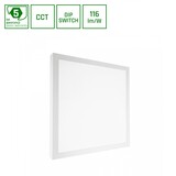 Spectrum LED Nymphea Select 24w/35w/40w CCT 230v 120deg 400x400x33mm Wit