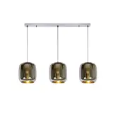 Lucide Lucide Eryn Hanglamp Zwart Metaal 3x E27 Rond Design