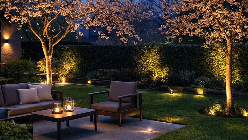 Stappenplan: Je tuin lenteklaar maken met verlichting