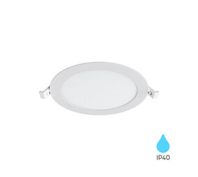 Braytron LED inbouwspot - 12W 1120lm - 3000K - Rond - IP40