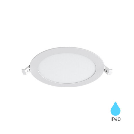 Braytron LED inbouwspot - 12W 1120lm - 3000K - Rond - IP40