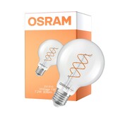 Ledvance LED Globe Filament Lamp E27 G80 Helder Dimbaar 7,2W 806Lm 2700K CRI90