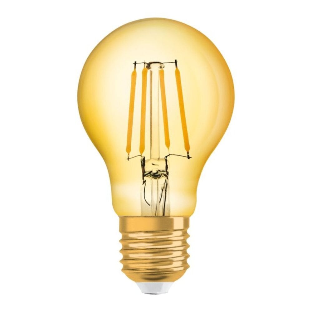 Ledvance OSRAM Vintage 1906 LED E27 Peer Filament Goud 6.5W 725lm 824 Zeer Warm Wit Dimbaar