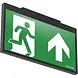 VanLien Noodverlichting: Vluchtwegsignalering  voor elk kantoor Evago EVA-DOW-22/ZWART - noodverlichting decentraal