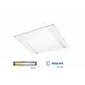 Spectrum LED Paneel - Louvre Wit - 40W 4630Lm - 3CCT 830-840-860   3000-6000K | 60x60cm -  UGR16 Verzonken - Philips driver - 5 jaar garantie