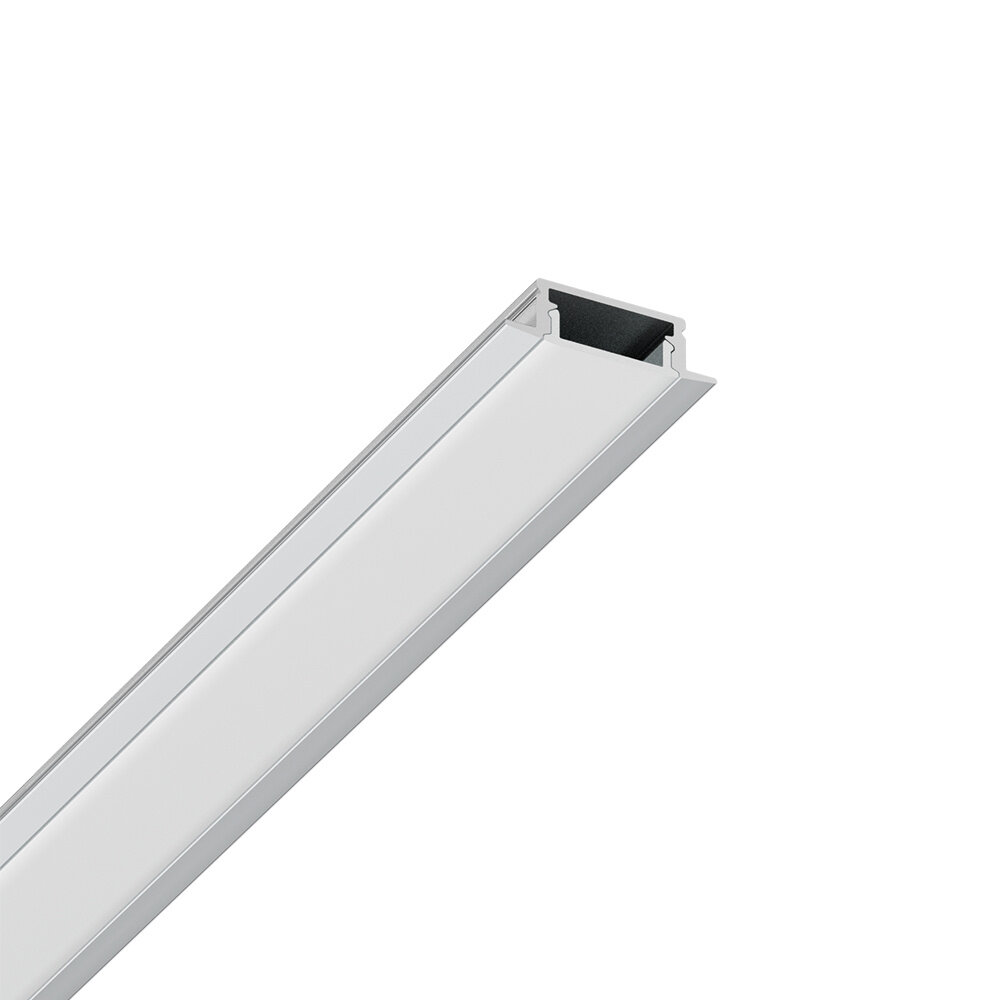 Braytron Aluminium LED profiel 2 meter zilver opbouw voor LED strips