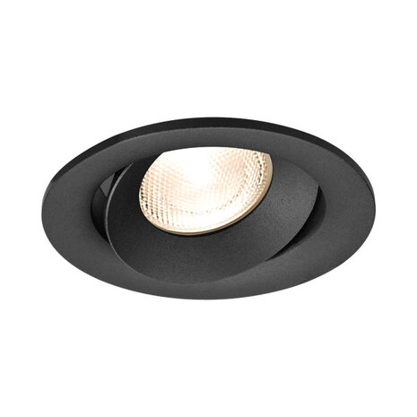 Braytron LED inbouw rond zwart GU10 verstelbaar