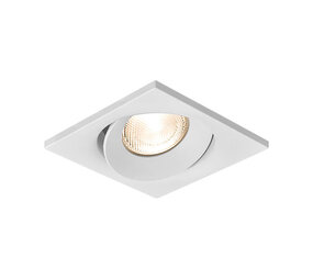 Braytron OP=OP LED opbouwspot vierkant wit GU10 verstelbaar Braytron OP=OP LED opbouwspot vierkant wit GU10 verstelbaar
