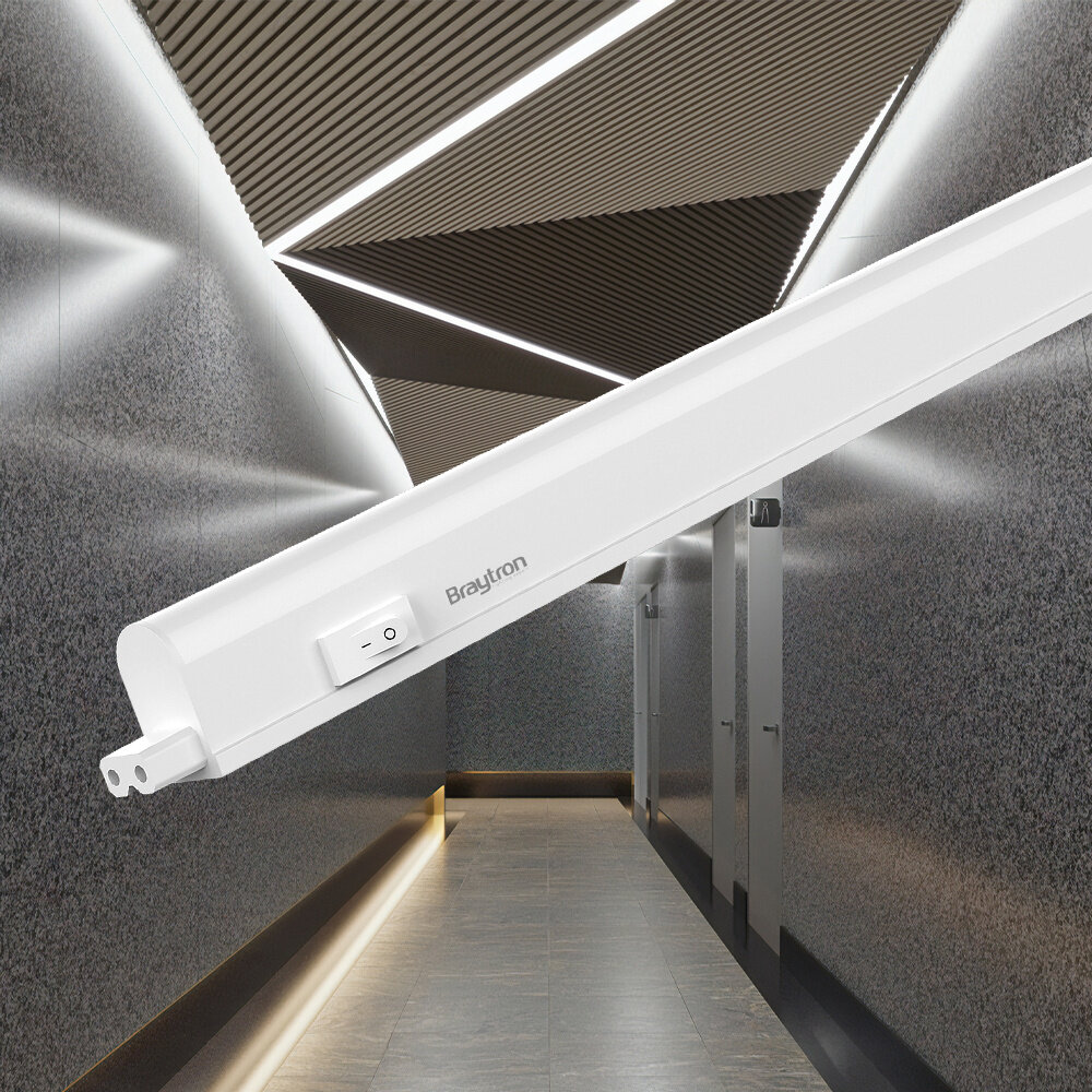 Braytron LED Montagebalk T5 - 60cm 7W 110lm p/w - 4000K 840 Braytron LED Montagebalk T5 - 60cm 7W 110lm p/w - 4000K 840