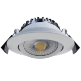 LCB LED Inbouwspot IP65 - 82MM Wit - 6W 580Lm - CCT 827 - 830 - 840 Multi Color Switch | Zaagmaat 67MM Triac Dimbaar - Inclusief Lasdoos