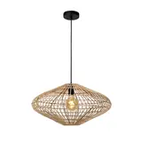 Lucide Lucide MAGALI hanglamp rotan Ø56cm E27 naturel design
