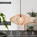 Lucide Lucide MAGALI hanglamp rotan Ø56cm E27 naturel design