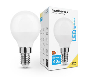 Modee OP=OP LED Lamp - E14 G45 - 4,9W 470lm - 2700K Warm wit licht