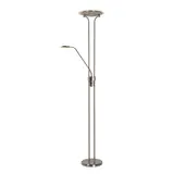 Lucide Lucide CHAMPION LED vloerlamp 24W 3000K Chrome