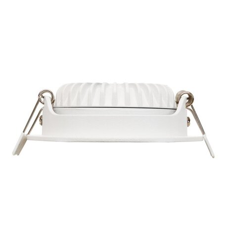 LCB LED Inbouwspot IP54 - Wit Kantelbaar - 5W 450LM -  2200K Warm Wit - CRI90> | Zaagmaat 75mm - Inbouwdiepte 23mm - TRIAC Dimbaar - Copy