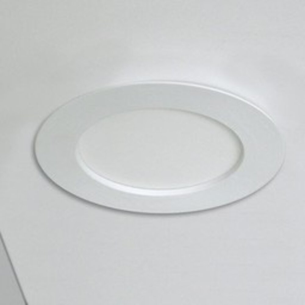 LCB LED Dimbare inbouwspot rond aluminium  - 12W vervangt 100W - zaagmaat 155mm - 6000K helder wit licht