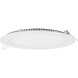 LCB LED Dimbare inbouwspot rond aluminium  - 12W vervangt 100W - zaagmaat 155mm - 6000K helder wit licht