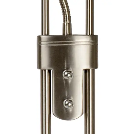 Lucide Lucide CHAMPION LED vloerlamp 24W 3000K Chrome Lucide Lucide CHAMPION LED vloerlamp 24W 3000K Chrome