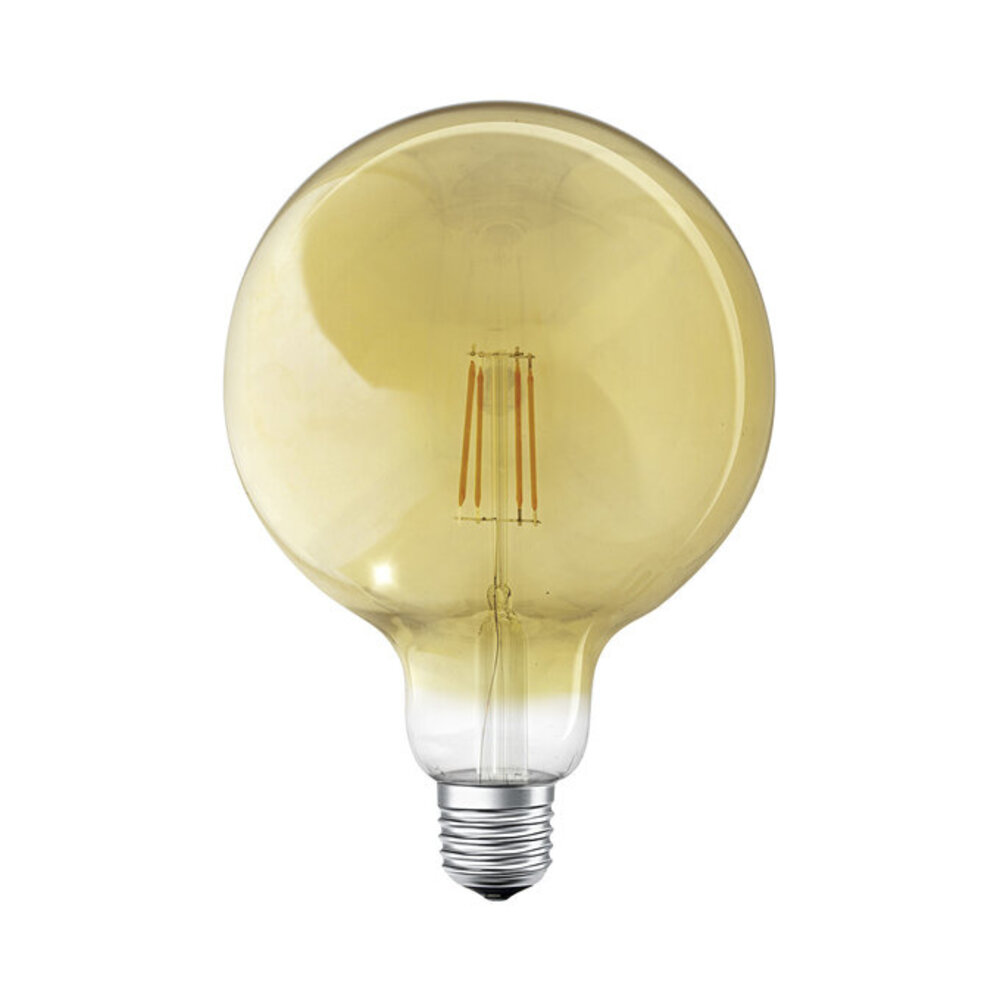 Osram Smart+ Zigbee E27 Globe Classic Filament Goud 6W 680lm - 825 Zeer Warm Wit | Dimbaar - Vervangt 50W Osram Smart+ Zigbee E27 Globe Classic Filament Goud 6W 680lm - 825 Zeer Warm Wit | Dimbaar - Vervangt 50W