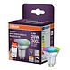 Osram Smart+ Zigbee LED Spot GU10 4.9W 420lm - 827-865 Afstembaar Wit + RGB | Zigbee Dimbaar - Vervangt 40W