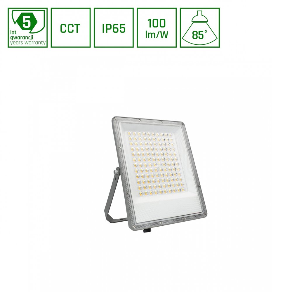 Spectrum LED Schijnwerper PRO - 100W 8600lm - CCT - 5 jaar garantie