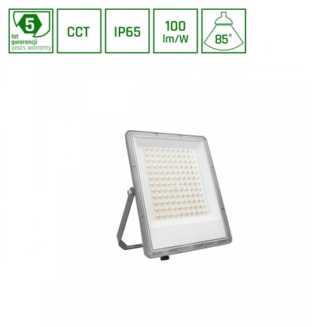 Spectrum LED Schijnwerper PRO - 100W 8600lm - CCT - 5 jaar garantie