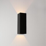 Artdelight designverlichting LED Wandlamp Zwart- VEGAS150 - Up and Down - IP65 - 2x 2,3W 2700K - 150MM Artdelight designverlichting LED Wandlamp Zwart- VEGAS150 - Up and Down - IP65 - 2x 2,3W 2700K - 150MM