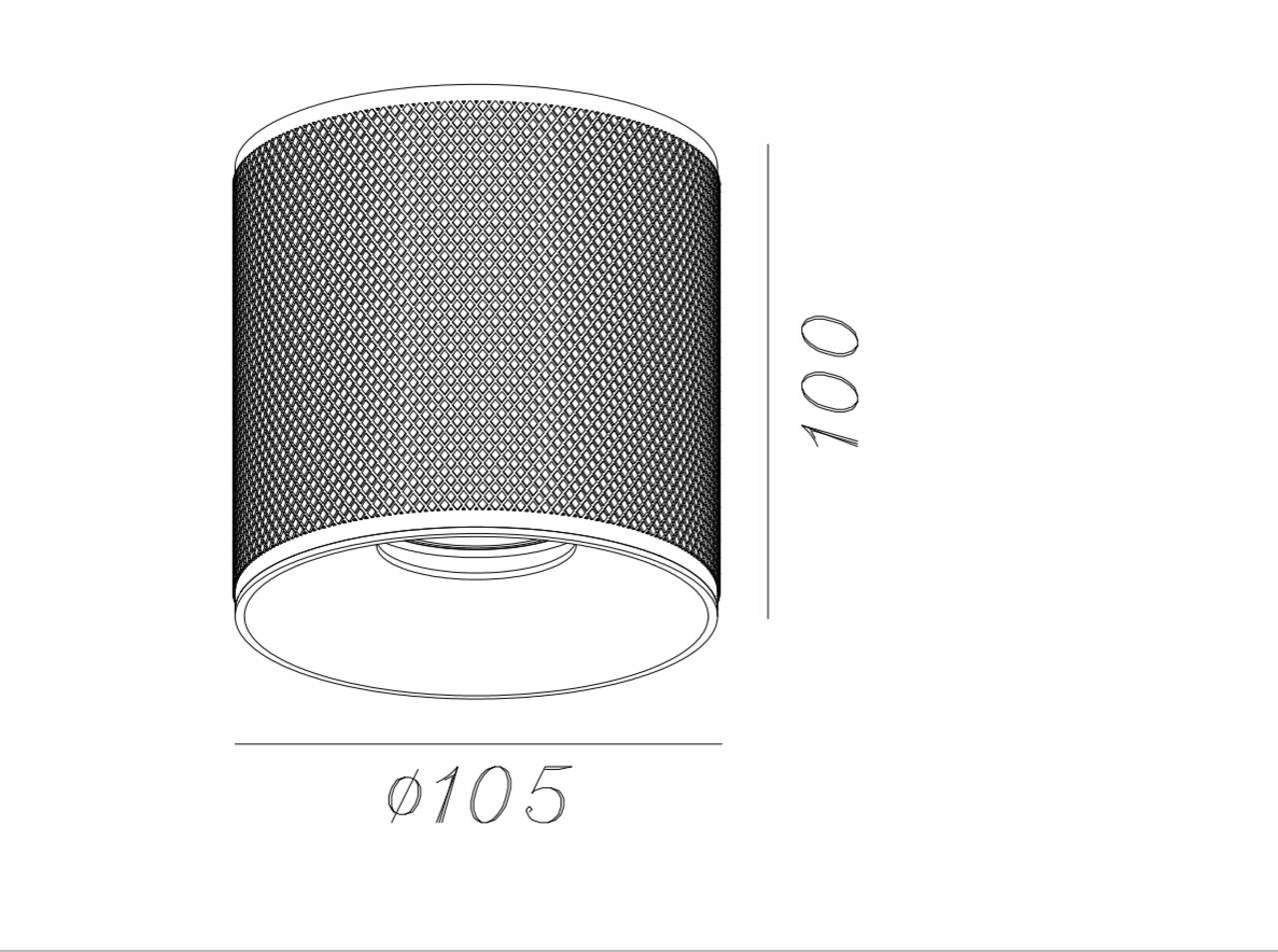 Artdelight LED Opbouwspot Zwart - COSTA - GU10 fitting - IP20