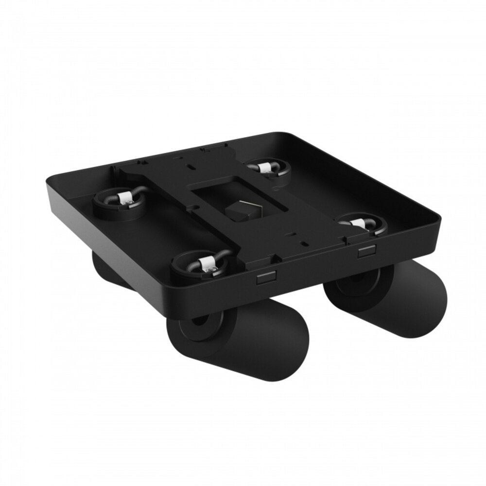 LCB LED plafondspot mat zwart - 4 verstelbare spots - GU10 aansluiting