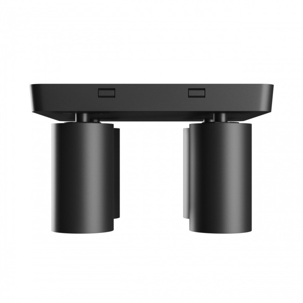 LCB LED plafondspot mat zwart - 4 verstelbare spots - GU10 aansluiting