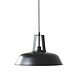 Artdelight Hanglamp Zwart - NERO 45CM - E27 Fitting - 1-Lichts - Staal