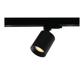 Artdelight Railspot Zwart - MEGANO 3-Fase - GU10 Fitting - 1-Lichts - Aluminium