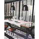 Artdelight Hanglamp Zwart - COOPER 35CM - E27 Fitting - 1-Lichts - Staal