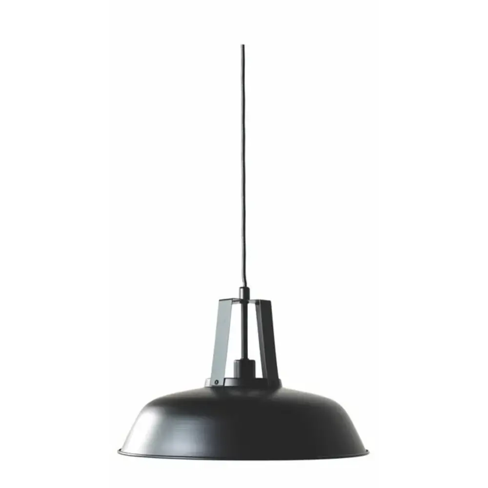 Artdelight Hanglamp Zwart - NERO 45CM - E27 Fitting - 1-Lichts - Staal Artdelight Hanglamp Zwart - NERO 45CM - E27 Fitting - 1-Lichts - Staal